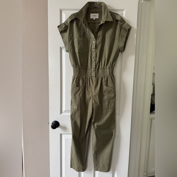 PISTOLA
DANI LIGHTWEIGHT DOLMAN JUMPSUIT -
LODEN GREEN. SIZE M - Picture 3 of 14